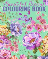 Book Cover for The Beautiful Blooms Colouring Book by Tansy Willow