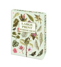 Book Cover for Large Print Wordsearch by Eric Saunders