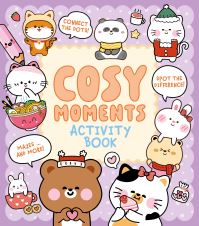 Book Cover for Cosy Moments Activity Book by Em Bruce