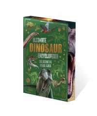 Book Cover for Ultimate Dinosaur Encyclopedia by Dougal Dixon, Clare Hibbert, Claudia Martin