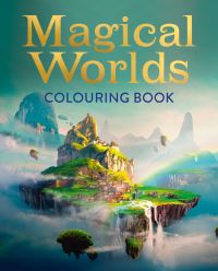 Book Cover for Magical Worlds Colouring Book by Tansy Willow