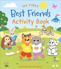 Book Cover for My First Best Friends Activity Book by Lisa Regan