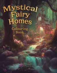 Book Cover for Mystical Fairy Homes Colouring by Tansy Willow