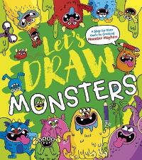 Book Cover for Let's Draw Monsters by Lisa Regan