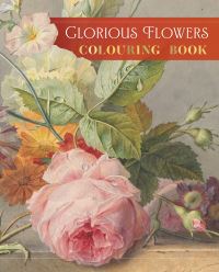 Book Cover for Glorious Flowers Colouring Book by David Woodroffe