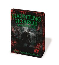Book Cover for Haunting Horror Wordsearch by Eric Saunders