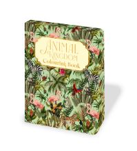 Book Cover for Animal Kingdom Colouring Book by Tansy Willow