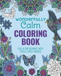 Book Cover for Wonderfully Calm Coloring Book by Tansy Willow