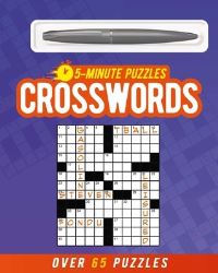 Book Cover for 5-Minute Crosswords (Includes Ball-Point Pen) by Eric Saunders