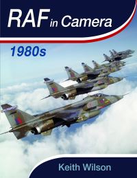 Book Cover for RAF in Camera. 1980S by Keith Wilson