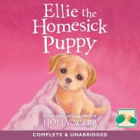 Book Cover for Ellie the Homesick Puppy by Holly Webb