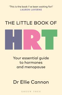 Book Cover for The Little Book of HRT by Dr Ellie Cannon