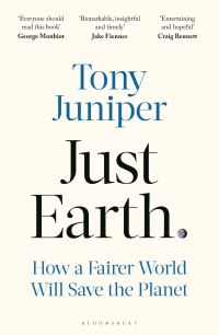 Book Cover for Just Earth by Tony Juniper