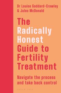 Book Cover for The Radically Honest Guide to Fertility Treatment by Louise GoddardCrawley, Jules McDonald