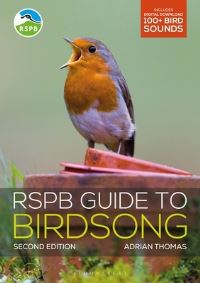 Book Cover for RSPB Guide to Birdsong Second Edition by Adrian Thomas