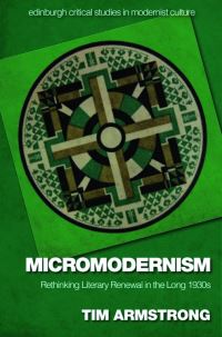 Book Cover for Micromodernism by Tim Armstrong