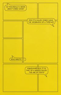 Book Cover for Comic Sans by Simon Garfield