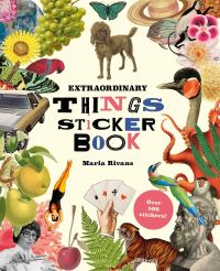 Book Cover for Extraordinary Things Sticker Book by Maria Rivans