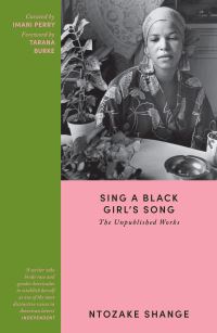 Book Cover for Sing a Black Girl's Song by Ntozake Shange