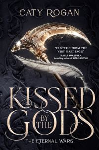 Book Cover for Kissed by the Gods by Caty Rogan