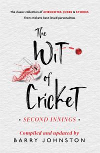 Book Cover for The Wit of Cricket by Barry Johnston