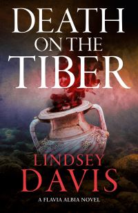 Book Cover for Death on the Tiber by Lindsey Davis
