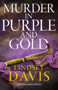 Book Cover for Murder in Purple and Gold by Lindsey Davis