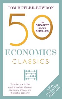 Book Cover for 50 Economics Classics by Tom ButlerBowdon