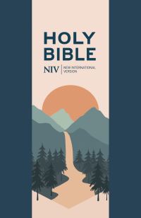 Book Cover for NIV Larger Print Personal Navy Blue Bible by New International Version
