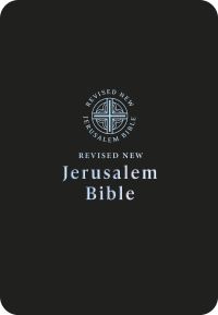 Book Cover for RNJB Popular Black Imitation Leather Bible by Revised New Jerusalem Bible
