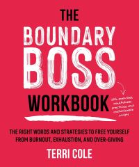 Book Cover for The Boundary Boss Workbook by Terri Cole
