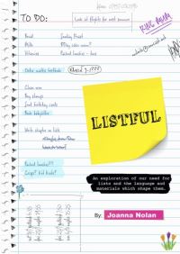 Book Cover for Listful by Joanna Nolan