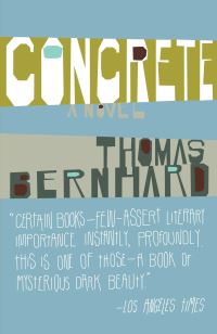 Book Cover for Concrete by Thomas Bernhard, David McLintock