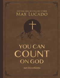 Book Cover for You Can Count on God, Large Text Leathersoft by Max Lucado