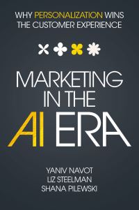 Book Cover for Marketing in the AI Era by Yaniv Navot