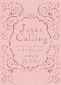 Book Cover for Jesus Calling, Pink Leathersoft, With Scripture References by Sarah Young