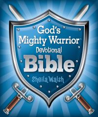 Book Cover for God's Mighty Warrior Devotional Bible by Sheila Walsh