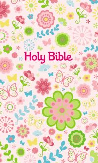 Book Cover for ICB, Sequin Bible Sparkles With Tote Bag, Hardcover, Pink by Thomas Nelson