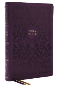 Book Cover for KJV Holy Bible With 73,000 Center-Column Cross References, Purple Leathersoft, Red Letter, Comfort Print (Thumb Indexed) by Thomas Nelson