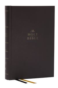 Book Cover for KJV Holy Bible With Apocrypha and 73,000 Center-Column Cross References, Hardcover, Red Letter, Comfort Print by Thomas Nelson
