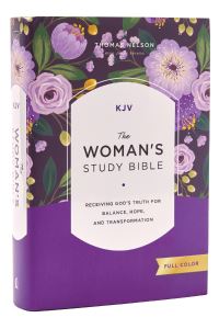 Book Cover for KJV, The Woman's Study Bible, Hardcover, Red Letter, Full-Color Edition, Comfort Print by Thomas Nelson