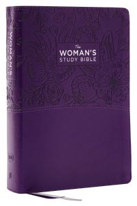 Book Cover for KJV, The Woman's Study Bible, Purple Leathersoft, Red Letter, Full-Color Edition, Comfort Print by Thomas Nelson