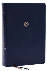 Book Cover for KJV, The Woman's Study Bible, Blue Leathersoft, Red Letter, Full-Color Edition, Comfort Print by Thomas Nelson