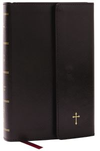 Book Cover for NKJV Compact Paragraph-Style Bible W/ 43,000 Cross References, Black Leatherflex W/ Magnetic Flap, Red Letter, Comfort Print: by Thomas Nelson