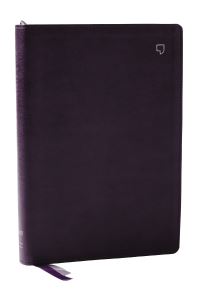 Book Cover for NET Bible, Large Print Thinline With Cross References, Purple Leathersoft, Comfort Print (Thumb Indexed) by Thomas Nelson