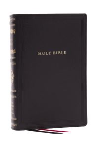 Book Cover for RSV Personal Size Bible With Cross References, Black Leathersoft, Thumb Indexed, (Sovereign Collection) by Thomas Nelson