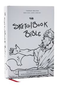 Book Cover for The Sketchbook Bible by Thomas Nelson