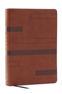 Book Cover for Color Code Study Bible, Revealing God's Truth Color by Color (NKJV, Brown Leathersoft, Red Letter, Thumb Indexed) by Thomas Nelson