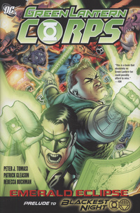 Book Cover for Emerald Eclipse by Peter Tomasi, Patrick Gleason, Rebecca Buchman, Christian Alamy, Prentis Rollins, Tom Nguyen, Randy Mayor, Gabe Eltaeb, Steve Wands