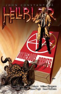 Book Cover for John Constantine, Hellblazer. Dangerous Habits by Garth Ennis, Jamie Delano